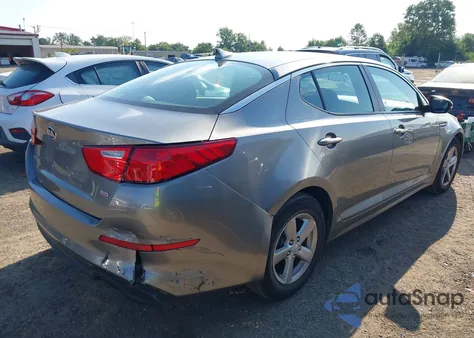 2015 Kia Optima Lx z USA, uszkodzony, nr VIN 5XXGM4A76FG467579